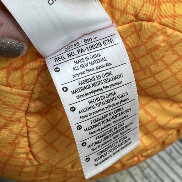 Melissa & Doug Multi-Sensory Pineapple Soft Stacker Infant Toy. Used. {KK}. - Picture 15 of 16